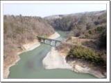 天竜川を渡るＪＲ飯田線